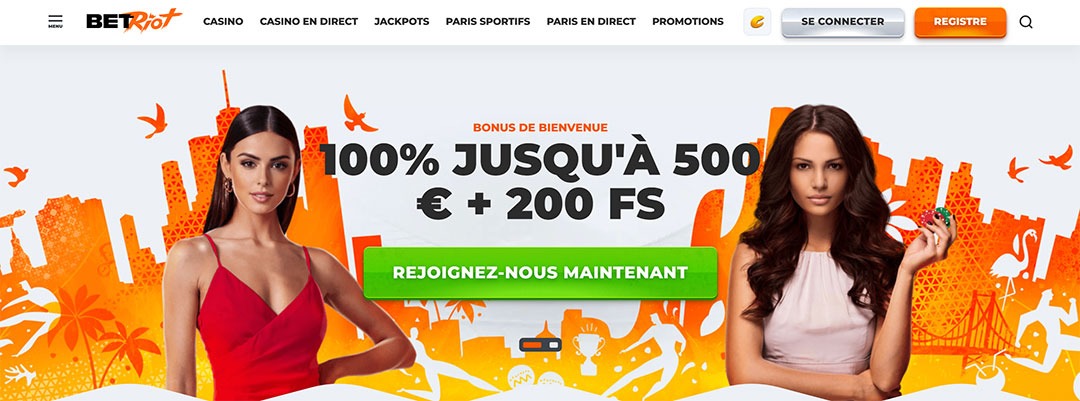 homepage betriot casino